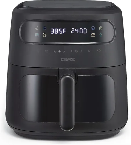 Miniatura 6 de CRUX x Marshmello - Freidora de aire digital de 3.0 cuartos de galón con tecnología TurboCrisp, control de temperatura de pantalla táctil