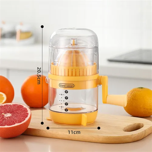 Miniatura 8 de Exprimidor manual de cítricos Extractor de jugos de mano con exprimidor de agarre cómodo para limón y naranjas, herramienta de cocina