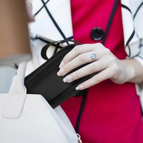 Miniatura 6 de Funda de viaje compatible con Anker 737 Power Bank (PowerCore 24K) cargador portátil de 3 puertos, bolsa de almacenamiento para Anker 737 24,000mAh