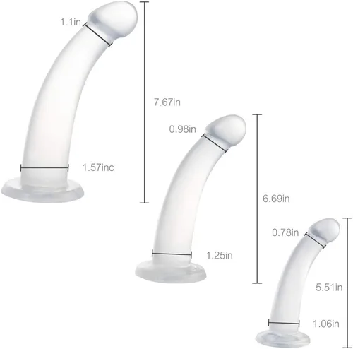 Miniatura 2 de Juego de tapones anales, kit de entrenamiento de tapones para los glúteos, consolador de punto G, masajeador de próstata con ventosa fuerte, juguete