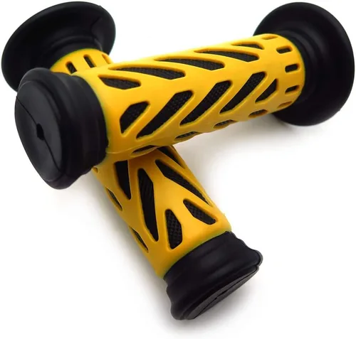 Miniatura 11 de Empuñaduras de 1 Pulgada para Embarcaciones Estilo Gel Llama, Pared Delgada, Cráneo Amarillo [N/R: XH4071-AMARILLO]