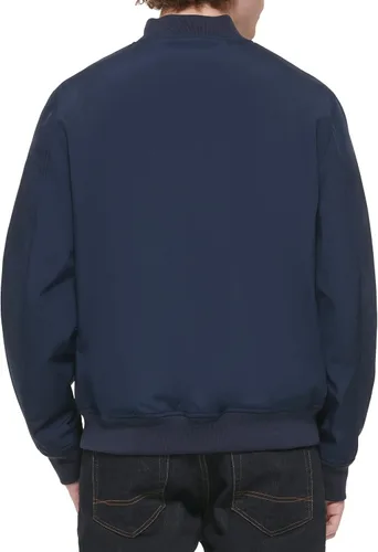 Miniatura 4 de Tommy Hilfiger Chaqueta bomber ligera de punto acanalado para hombre