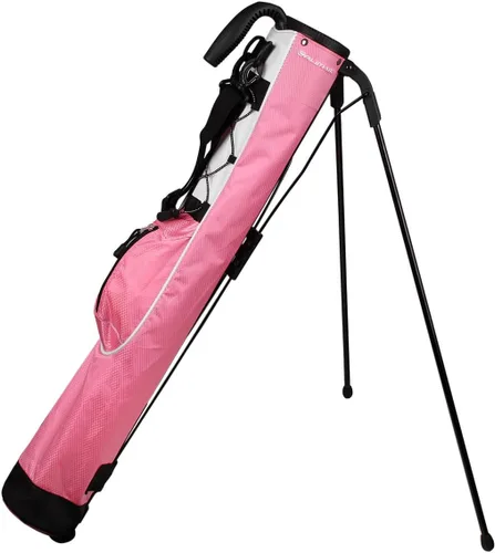 Miniatura 8 de Orlimar Pitch 'n Putt - Bolsa de golf ligera con soporte, diseño de transporte ultraligero, divisor bidireccional, correa para el hombro, bolsa