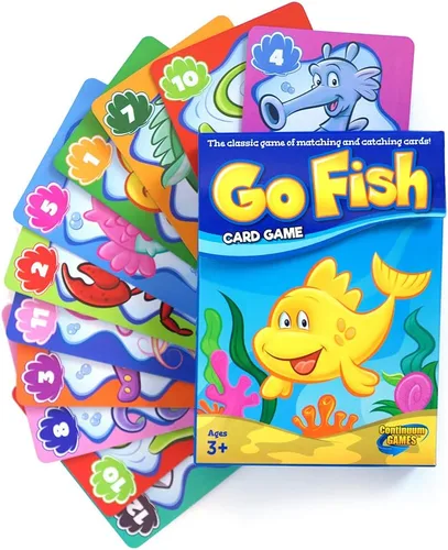 Miniatura 3 de Continuum Games Juego de Cartas Go Fish Clásico Divertido para Niños de 3 años en Adelante