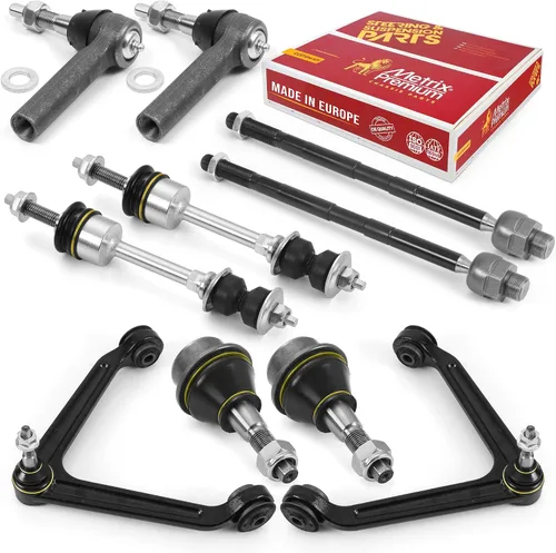 Miniatura 56 de Metrix Premium Chassis Parts - Kit de suspensión delantera de 10 piezas para BMW X5 2007-2013, BMW X6 2008-2014, reemplazo, fabricado en Europa