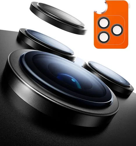 Miniatura 16 de TORRAS 3 años de durabilidad definitiva para iPhone 17 Pro Max/17 Pro protector de lente de cámara - Ajuste invisible 1:1 y ultra claridad, vidrio