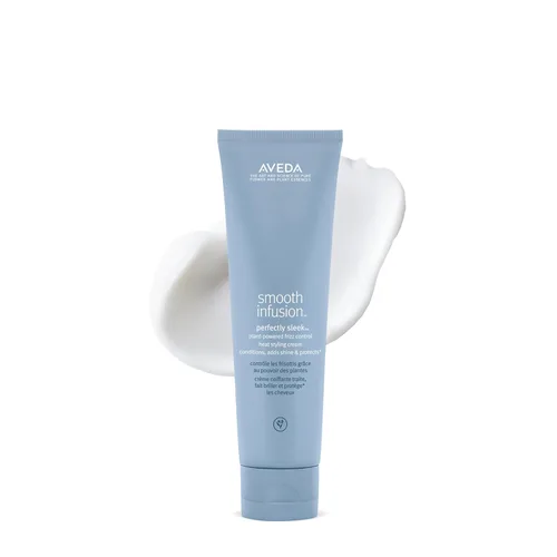 Aveda Smooth Infusion Perfectly Sleek | Heat-Activated Styling Cream | Curly & Coily Hair | Protects Against Frizz, Humidity & Heat | Silicone Free