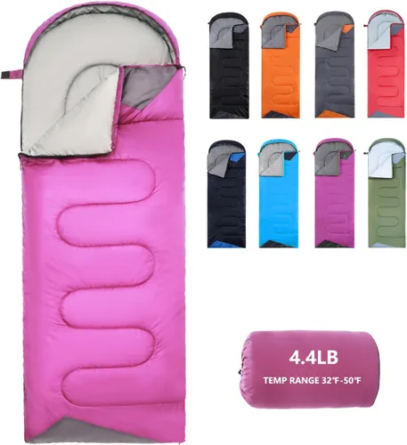 Miniatura 11 de Sleeping Bags for Adults Backpacking Lightweight Waterproof- Cold Weather Sleeping Bag for Girls Boys Mens for Warm Camping Hiking Outdoor Travel