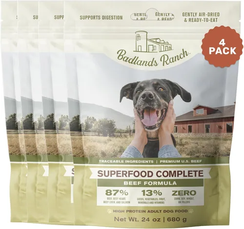Miniatura 19 de BADLANDS RANCH by Katherine Heigl- Superalimento completo para perros adultos, secado al aire, alto en proteínas, sin relleno, nutrición