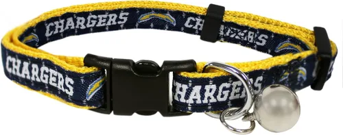 Miniatura 12 de Collar de gato NFL Arizona Cardinals de raso Collar de equipo de fútbol americano para perros y gatos. Un collar de gato brillante y colorido