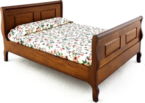 Miniatura 4 de Cama de trineo Davis en miniatura para casa de muñecas