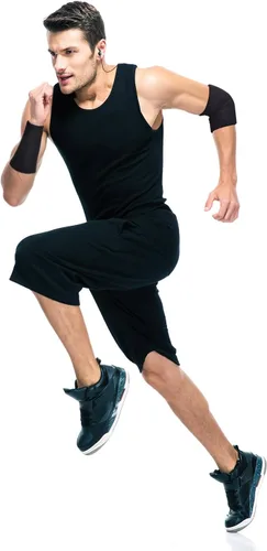Miniatura 4 de WILLBOND 2 muñequeras de 6 pulgadas para hombres y mujeres, bandas de algodón atléticas de humedad para tenis, baloncesto, correr