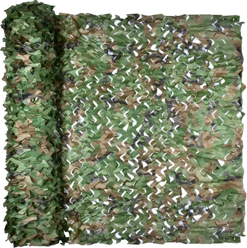 Miniatura 15 de Red de camuflaje, red de camuflaje, red de camuflaje para puesto de caza, decoraciones de fiesta militar, redes de sombra para cercas, liviana