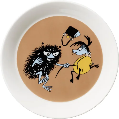 Miniatura 17 de Arabia Moomin Plate 7.48in Fillyjonk, Gris
