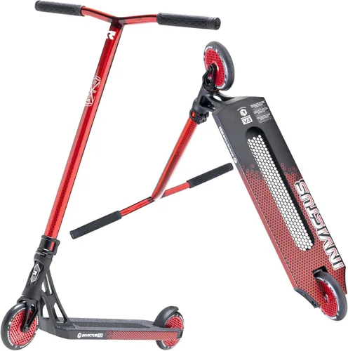 Miniatura 9 de Root Industries Invictus Complete Pro Scooter - Ruedas Honeycore de 4.724 in, barras de cromolita, compresión HIC y cubierta de corte