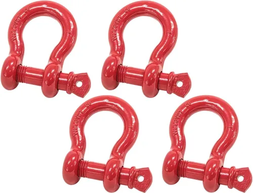 Miniatura 56 de Mytee Products - Grillete de anclaje forjado de 5/8" de acero al carbono con tornillo de aleación, 3.25 toneladas (6,500 libras) de capacidad de 20
