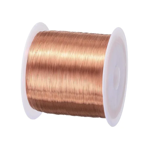 Miniatura 44 de MECCANIXITY - Alambre magnético de calibre 46 AWG - 0.04mm Hilo de cobre esmaltado - Bobina de alambre magnético de 14669 pies (4471m) - 50g Grado F