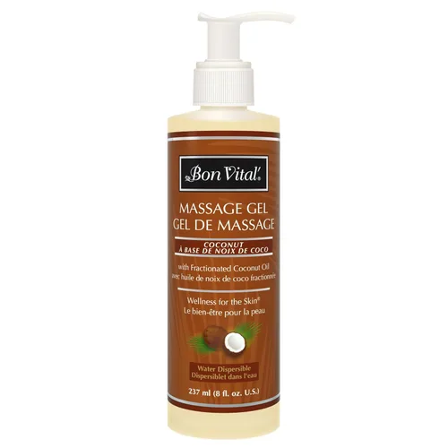 Miniatura 9 de Bon Vital' Naturale Gel de masaje con ingredientes naturales para masaje respetuoso con el medio ambiente, gel de masaje hipoalergénico para pieles