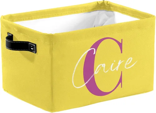 Miniatura 51 de Cesta de regalo personalizada con nombre, caja de juguetes de almacenamiento personalizada para niños, organizador de cubos de almacenamiento