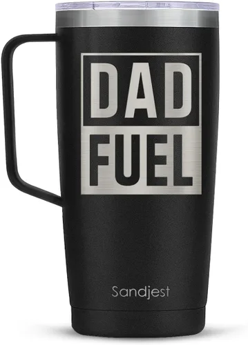 Miniatura 14 de SANDJEST Mejor Taza para Tía Taza de Tía con Asa 20oz Acero Inoxidable Taza de Café Aislada para Viaje Regalos para Tías de Sobrina Sobrino Regalo
