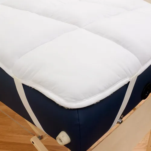 Miniatura 4 de Body Linen Abundance Deluxe - Juego de almohadillas acolchadas de forro polar para mesa de masaje. Incluye funda para soporte facial y almohadilla