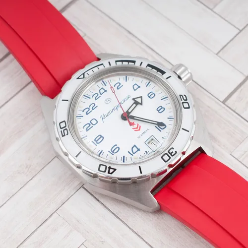 Miniatura 2 de Correa de reloj de goma de liberación rápida FKM 0.787 in 0.866 in 0.945 in
