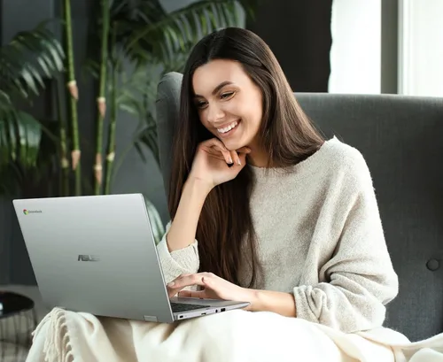 Miniatura 8 de ASUS Laptop Chromebook 14 (14 pulgadas FHD antirreflejo, Intel Celeron N4500, 4 GB de RAM, 128 GB de almacenamiento