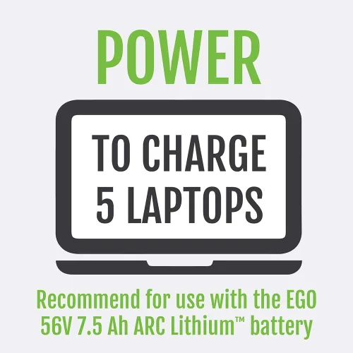 Miniatura 4 de EGO POWER+ Inversor Portátil, 150W, Generador de Inversor de Potencia, Silencioso, Batería y Cargador No Incluidos - PAD1500
