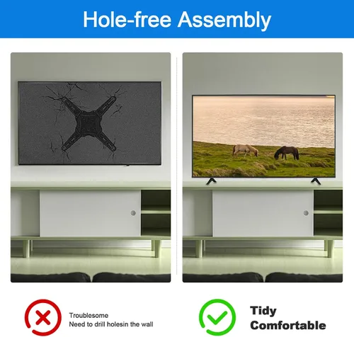Miniatura 5 de Patas base de soporte de TV para TCL Smart Tv-TCL Roku TV para Samsung UN32J4000AF 32 pulgadas 40 pulgadas 43 pulgadas 48 pulgadas 49 pulgadas 50