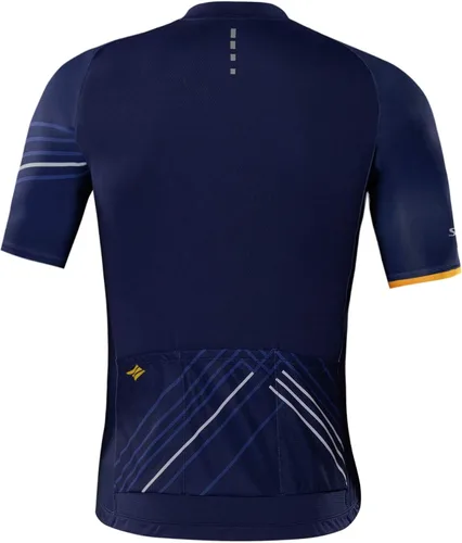 Miniatura 7 de Santic Camiseta de ciclismo para hombre, manga corta, camisas de ciclismo de montaña, chaqueta de bicicleta con bolsillos