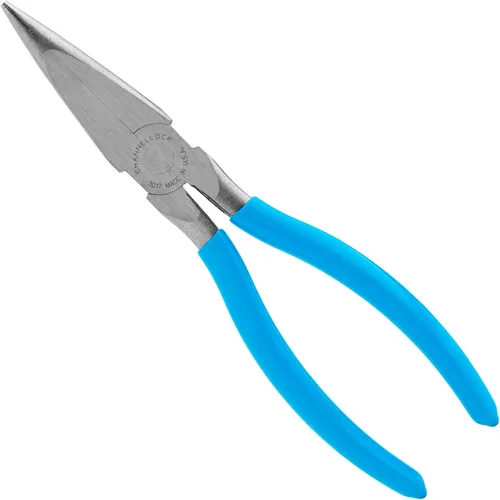 Channellock 3017 Alicates de punta larga de 8 pulgadas, color azul