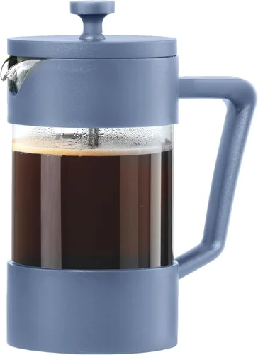 Miniatura 9 de Oggi Cafetera de prensa francesa de vidrio borosilicato (20 oz): capacidad para 5 tazas, prensa de café, cafetera de una sola porción, tapa y émbolo