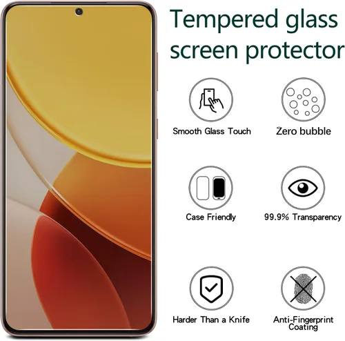 Miniatura 2 de KAREEN Paquete de 2+2 protectores de pantalla de privacidad para Samsung Galaxy S21 5G, película de vidrio templado privado antiespía con protector