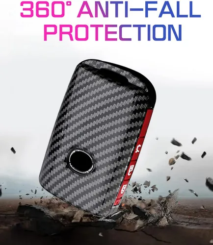 Miniatura 4 de Funda para llavero de 3 botones para Mazda 3 6 Alexa CX-30 CX-3 CX-5 CX-7 CX-9 CX-4 CX-50 CX-30 2020 2021 2022 2023 Accesorios Funda para llave