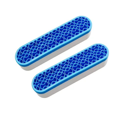 Miniatura 16 de TANG SONG 1 PC Organizador de brochas de maquillaje de silicona, caja de almacenamiento de cosméticos para escritorio (Negro)