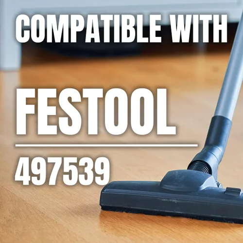 Miniatura 2 de POWERTEC 497539 Bolsas de filtro para extractor de polvo Festool CT48, bolsas de vacío para Festool CT48, paquete de 10 (75055-P2)