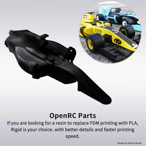 Miniatura 3 de Chitu Systems Resina rígida Conjure con características similares a la ingeniería para impresión de resina de dispositivos funcionales, baja Negro