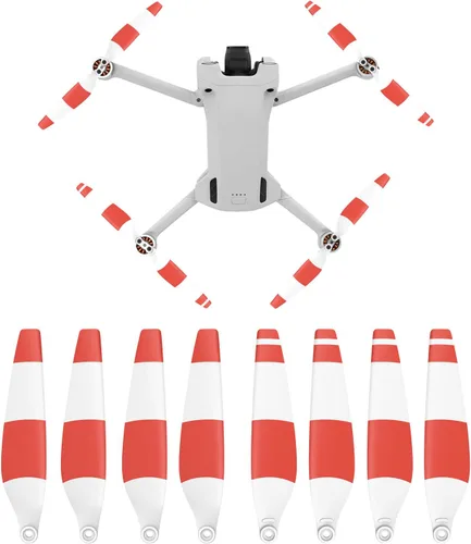 Miniatura 8 de Mini 3 4 Pro Hélices de bajo ruido para DJI Mini 4 Pro/Mini 3 Pro Cámara Drone Control remoto RC Quadcopter liberación rápida 6030F cuchillas