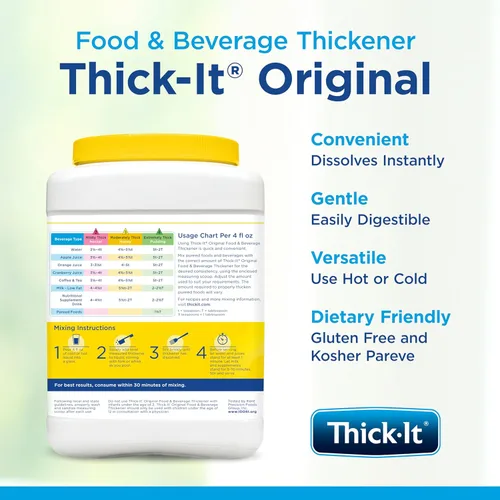 Miniatura 3 de Thick-It Bote espesante de bebidas de alimentos originales, 36 onzas
