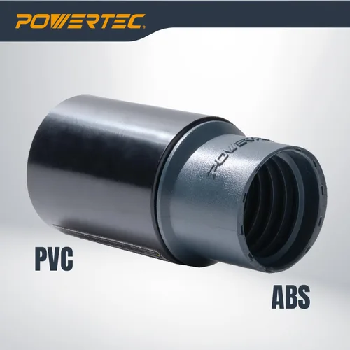 Miniatura 2 de POWERTEC 70296 Reemplazo del adaptador de manguera atornillada, adaptador de manguera roscada de 1-1/2 pulgadas para kits de montaje POWERTEC 70175