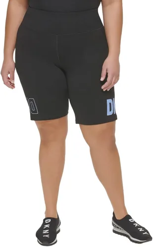 DKNY Pantalón corto para mujer con logotipo Flip Reflect