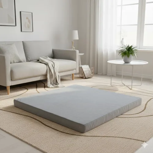 Miniatura 7 de Velvet Zabuton - Tapete de meditación grande para adultos y cojín de meditación de yoga, asiento de espuma de alta densidad con funda lavable, 31 x