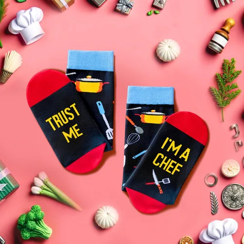 Miniatura 2 de Zmart Divertidos regalos de piloto de bombero para hombres regalos de agente de bienes raíces para mujeres, calcetines de abogados bibliotecarios