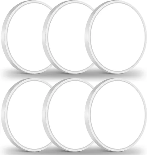 Miniatura 19 de Lámpara LED de techo de montaje al ras, equivalente a 100W, lámpara de techo empotrada moderna para cocina 5000K luz blanca diurna 15W 1200Lm 7