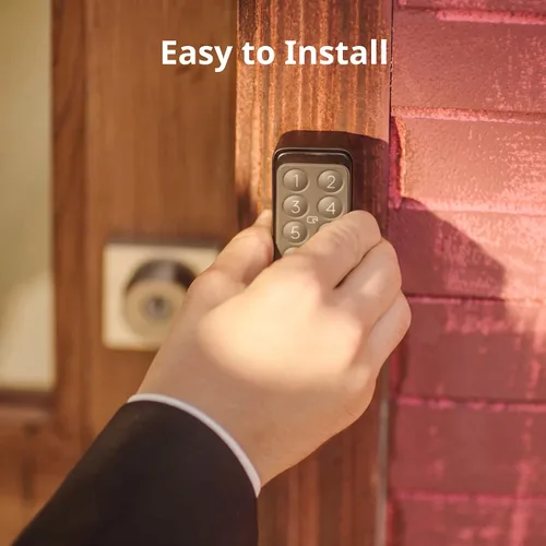 Miniatura 8 de SwitchBot Smart Keypad Touch para SwitchBot Lock, Entrada sin llaves con huella dactilar para el hogar, IP65 a prueba de agua, admite contraseñas