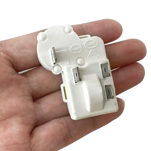 Miniatura 6 de Compresor de refrigerador 4Pin PTC Starter Relay Protector de carga para Hotpoint Congelador de pecho para Haier para refrigeradores Siemens