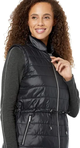 Miniatura 3 de Calvin Klein Chaleco cómodo y ligero para mujer con cintura ajustable