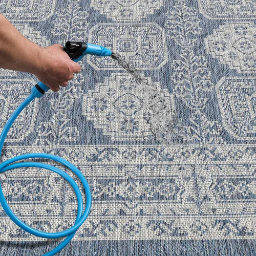 Miniatura 76 de Keen Home Design Alfombra de pasillo para exteriores, 26 x 119 pulgadas, lavable para interiores y exteriores, para patio, cocina, balcón, playa