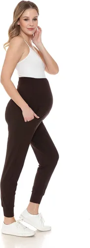 Miniatura 32 de Leggings Depot Pantalones de maternidad para mujer, sobre el vientre, pantalones deportivos casuales para descansar