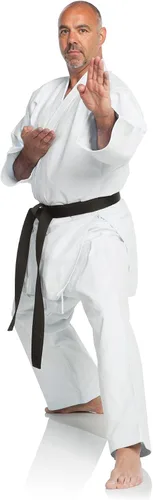 Miniatura 4 de Ronin Shiai Red Label Pesado Karate Gi 14 oz de lona cepillada, corte torneo, uniforme de artes marciales